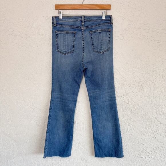 Rag & Bone High-Rise Crop Flare Jeans - Picture 5 of 8